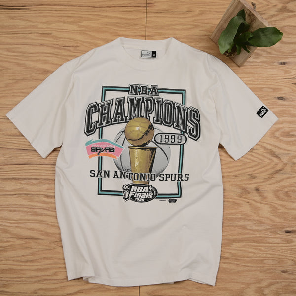 1999 Spurs Championship Ring Tee by Pro Player – Sweet Iris Vintage