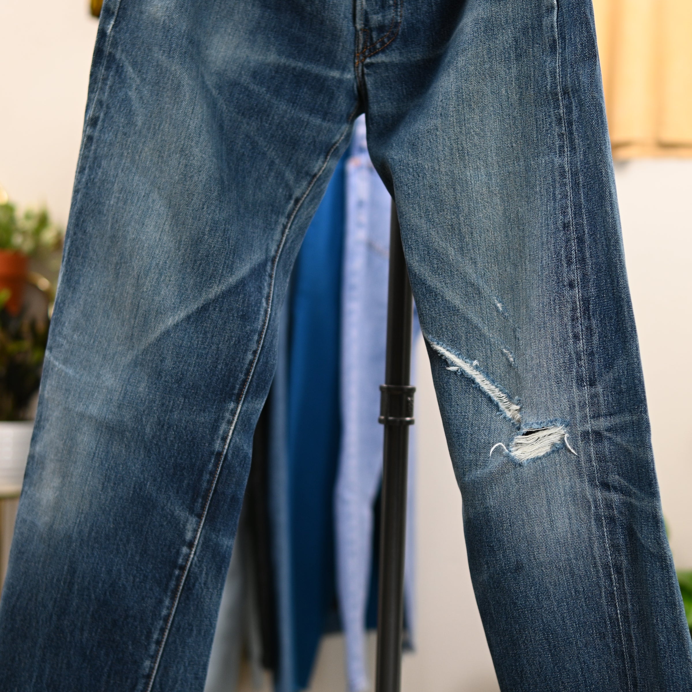 Levi Vintage Clothing LVC 501 XX 1955 selvedge denim jeans size 32x34 BIG E